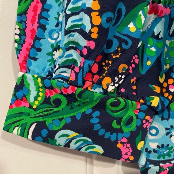 Lily Pulitzer Colorful Paisley Long Sleeve Top - Picture 2 of 6